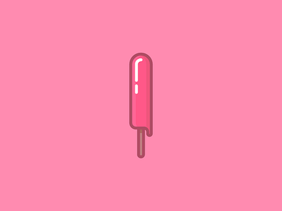 July 28: Popsicle 365cons candy daily icon diary dessert food ice cream icon popsicle