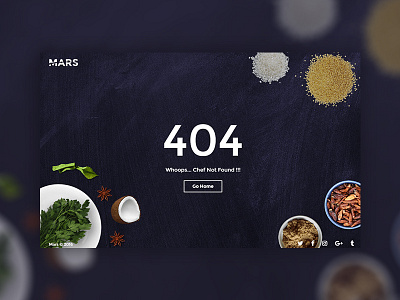 404 Restaurants #2 404 error error pages found mars missing parallax restaurants