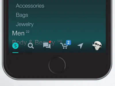Mobile App app brand icons interface logo mobile ui uiux user
