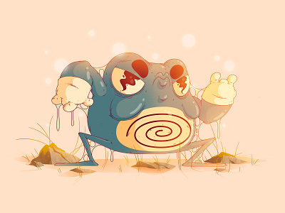 Poliwrath | #62 62 artwork gaming illustration monster nintendo pocket pokemon poliwrath