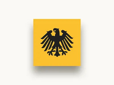 German Flag Proposal concept country design eagle federal eagle flag german logo redesign switzerland