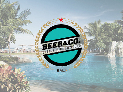 Beer And Co. Bali bali branding branding design flatdesign illustration illustrator indonesia logo logo design