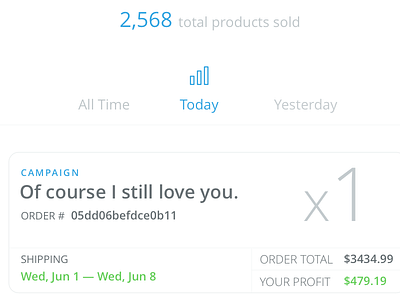 Teespring Seller Dashboard dashboard ios seller teespring