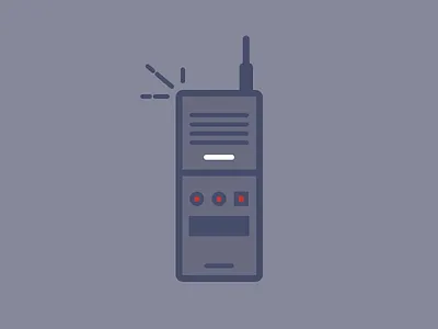 Stranger Things — Should I Stay or Should I Go? 011 eleven flat icon stranger things walkie talkie