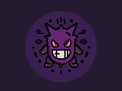 Gengar 094 gengar ghost joker pokemon spirit