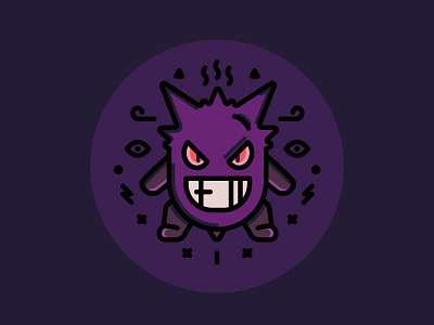 Gengar 094 gengar ghost joker pokemon spirit