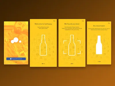 Beer app onboarding beer intro onboarding ui