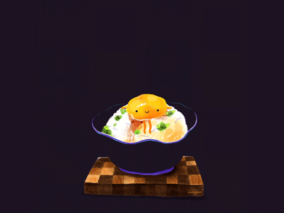 Hot Spring Egg don egg food hot spring egg japanese onsen tamago poached egg rice