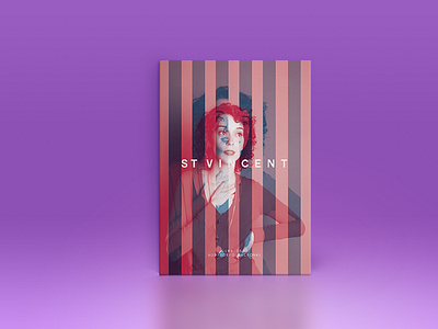 St. Vincent debut design music photography poster