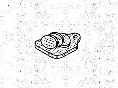 Burgers burgers illustration wood