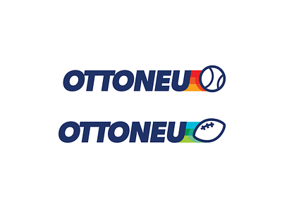 Early logo idea for ottoneu concept fantasy sports logo