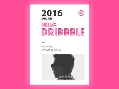Hi,Dribbble!