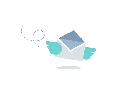 Flying Email email flying mail send vector