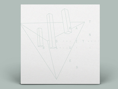 The Devil Wears Prada - Transit Blues album art grid minimal mono