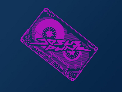 Jesuspunk Cassette 80s cassette illustration music one color