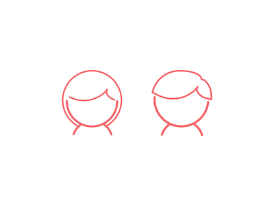 Parents family icons parents