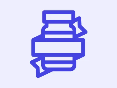 Bottle Icon bottle flat icon illustration line medicine vitamin