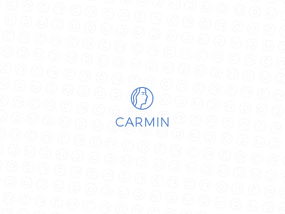 Carmin beauty girl logo studio woman