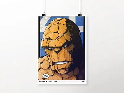 Thing (Collaborate with Marlen) ins comics ins logo ins sketch inspiration marvel tonytyler логотип портрет