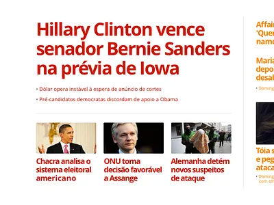 Editorial Highlight clean color editorial highlight minimal news reader text type typography