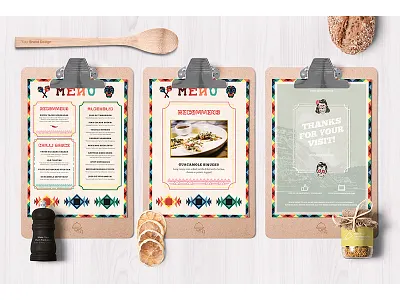 Mexican Style Food Menu bar chili design food hot luuqas menu mexican mexico restaurant style template