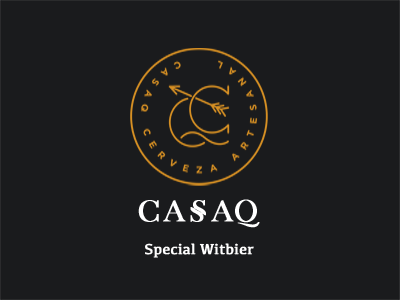 Casaq - Special Witbier beer black brew icon logo