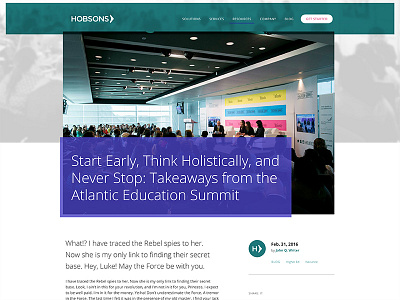 Article layout article blog education layout website