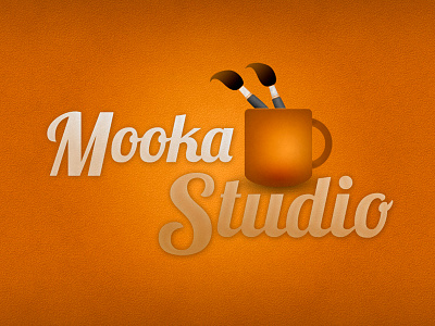 Mooka Studio brown logo studio texture