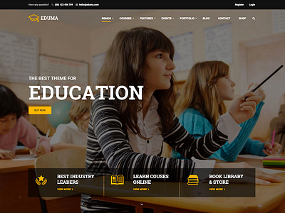 Education WordPress Theme by ThimPress education education wordpress theme theme wordpress