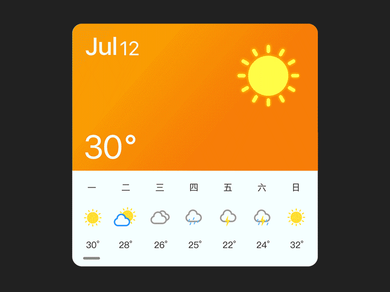 weather interactive animation interactive