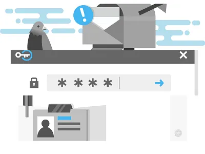 Header illustrations account flat flatdesign id illustration landscape password settings ui ux