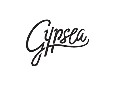 Gypsea Lettering beach boutique fortune gypsy mystic ocean sea