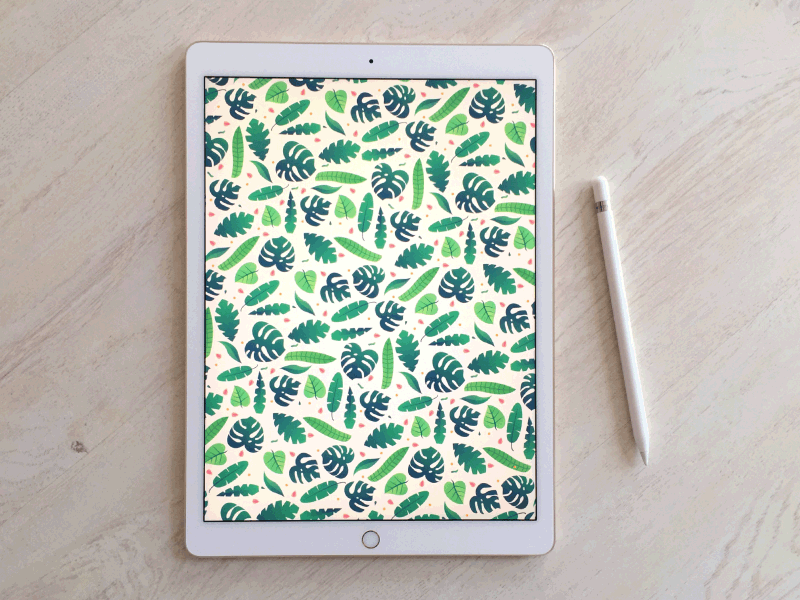 Tropic Flora flora illustrator miguelcm pattern plants tropic