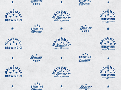 MMBC Butcher Paper burger menu butcher paper main and mill main and mill brew main and mill brewing co. mmbc pattern step and repeat