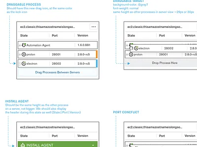 Server Tiles Audit cloud manager mongodb specs ui