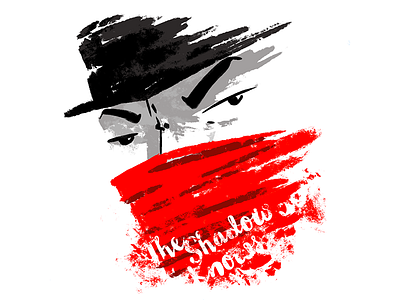 The Shadow Knows kyle brushes photoshop sketch the shadow