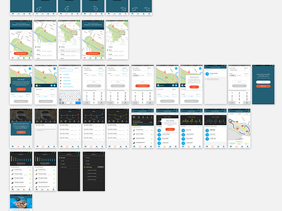 Bird Counter - Artboard Overview