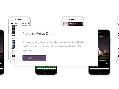 Concepts apps marketing mobile projects website