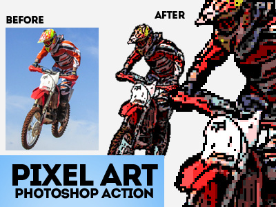 Pixel Art Sprite for Video Game Photoshop Action 8 bit avatar 8 bit image comic book comics create sprites pixel art in photoshop pixel avatar pixel generator pixel photoshop pixel sprites video game sprite