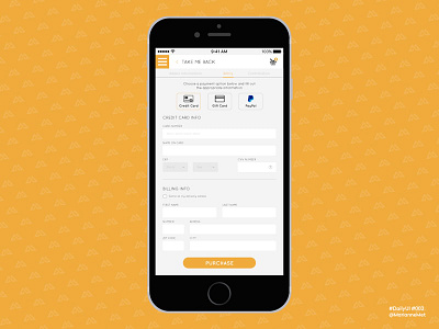 #DailyUI 002 - Credit Card Checkout checkout dailyui design ui uidesign