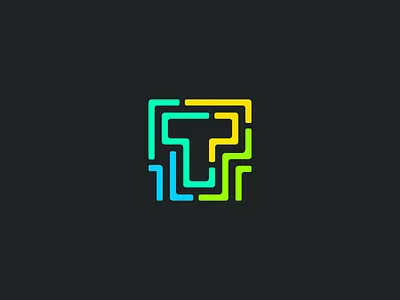 T symbol exploration brand design letter letter mark logo mark monogram simple symbol exploration t type