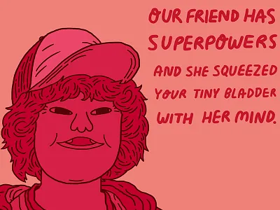 Stranger Things dodle dustin illustration netflix quote stranger things