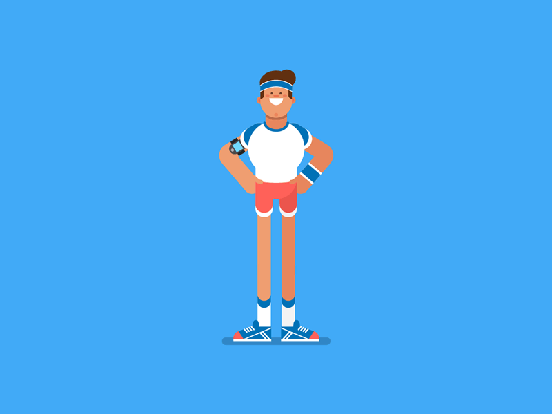 Pete athlete character dance disco exercise health pete