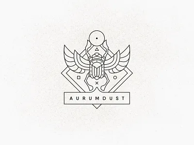 Aurumdust bogachka dust egypt games glogotype gold indiana jook logo luxary sun trip