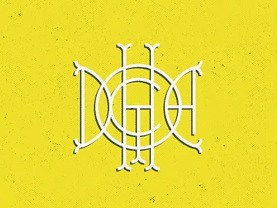 Complex Monogram mexico monogram texture yellow zinegraph
