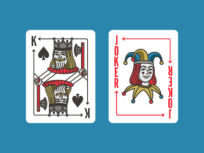 King & Joker cards church deck game joker king newspring
