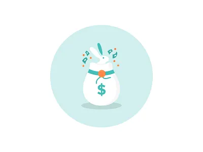 Money Back bunny illustrations money back rabbit