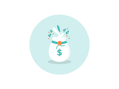 Money Back bunny illustrations money back rabbit
