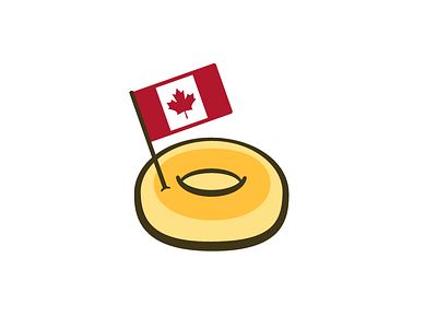 Timbits canada donut illustration tim bits tim hortons