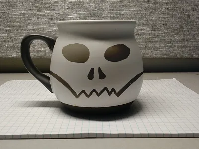 Mug of Life and Death coffee death funsies life worklife balance